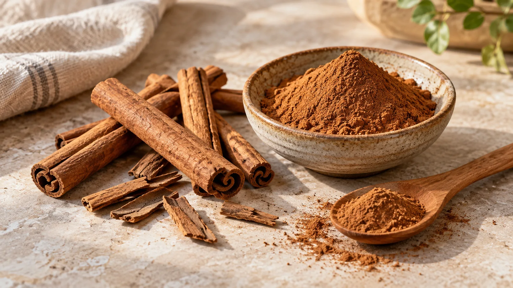 چوب دارچین یا پودر دارچین؟ راهنمای انتخاب و تفاوت سیلان و کاسیا