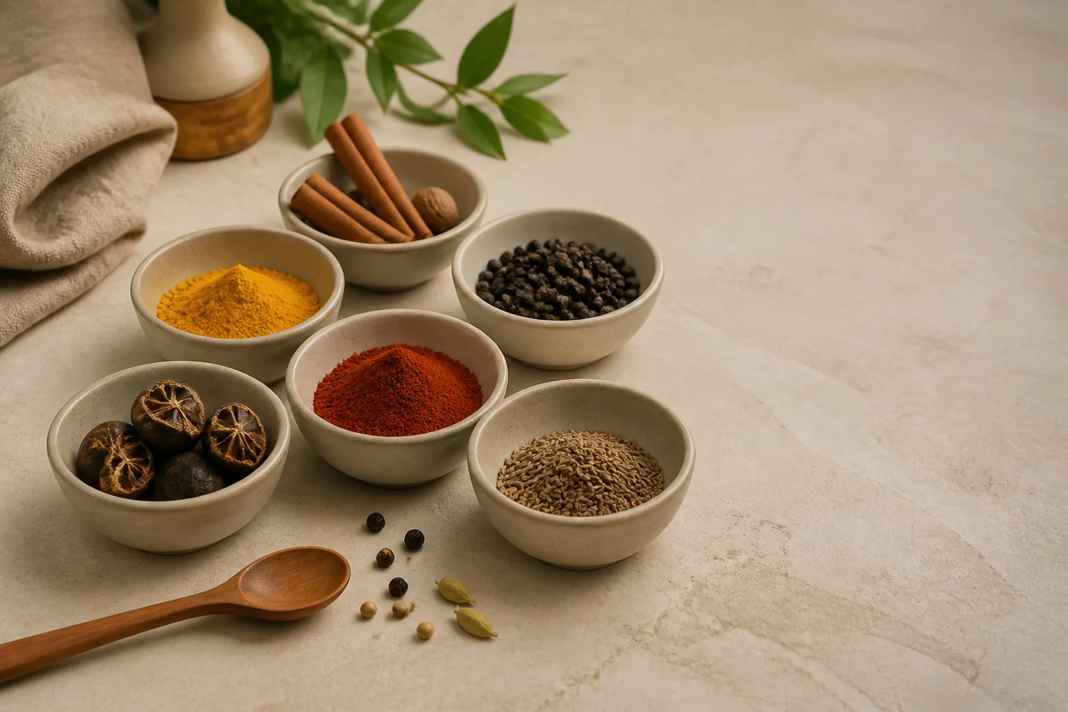 ترکیب ادویه‌های پرکاربرد در آشپزی ایرانی؛ چه ادویه‌ای برای چه غذا؟