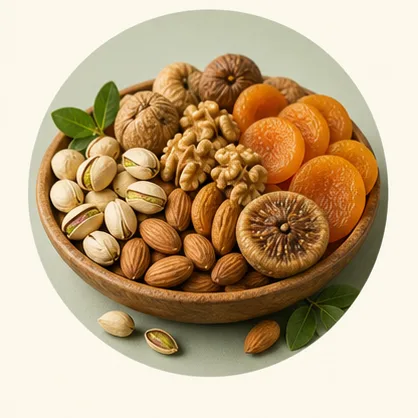خشکبار، مغزها و میوه خشک
