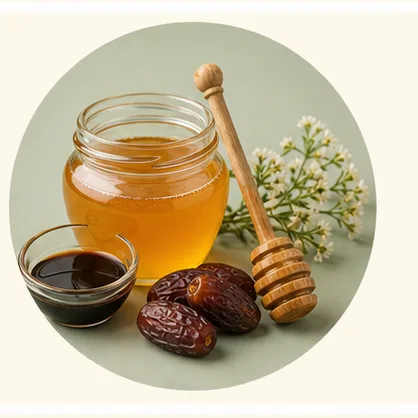عسل، شیره و شیرین‌کننده‌های طبیعی