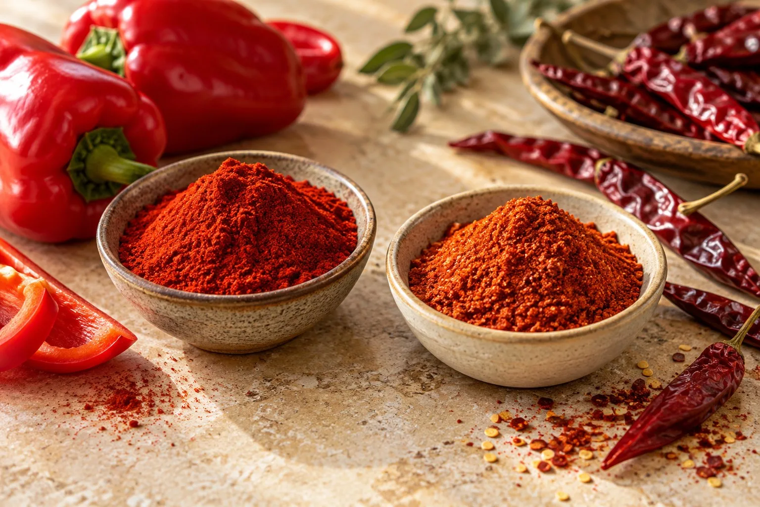 پاپریکا چیست و چه فرقی با فلفل قرمز دارد؟ راهنمای آشپزی و جایگزینی
