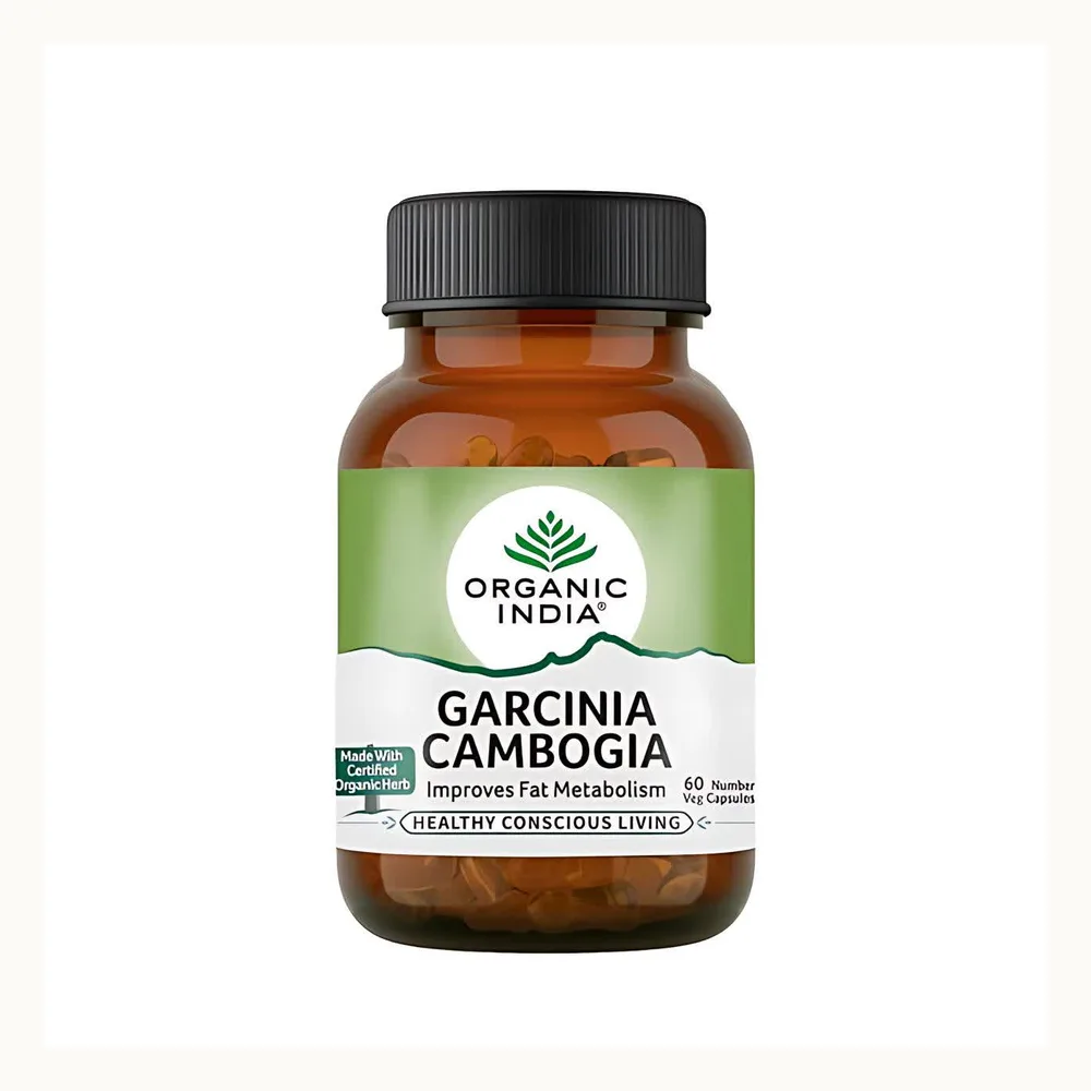 کپسول وگان Garcinia Cambogia گارسینیا کامبوجیا ارگانیک ایندیا بسته ۶۰ عددی
