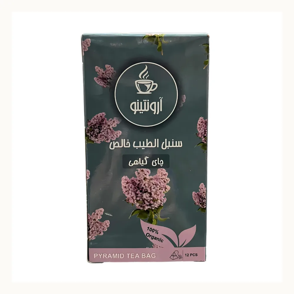 دمنوش Pure Valerian سنبل‌الطیب خالص آرونتینو ۱۲ تی‌بگ هرمی