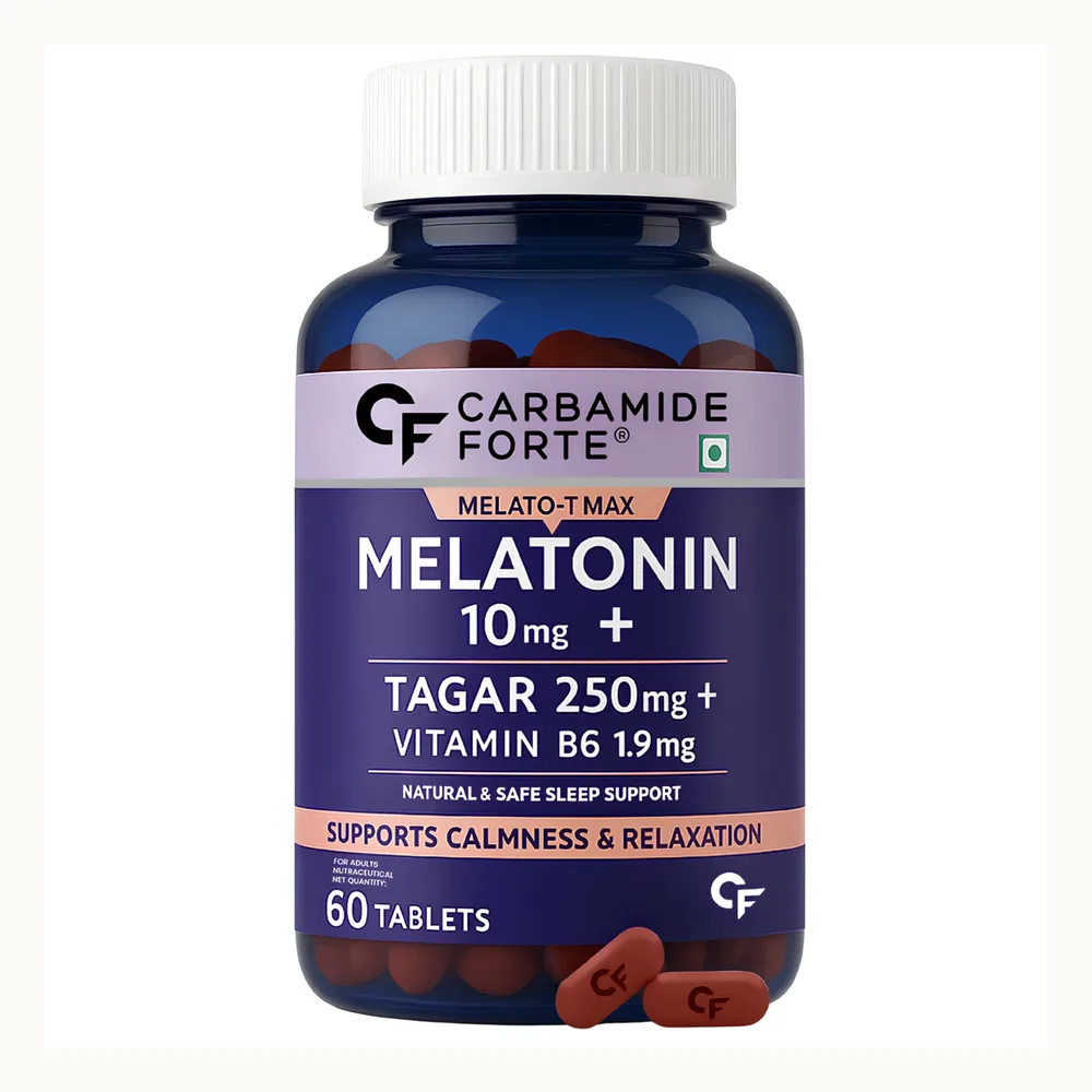 قرص ملاتونین کاربامید فورته (Carbamide Forte) 10 میلی گرم 60 عددی | عطاری صفا