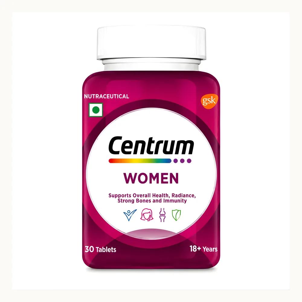 قرص مولتی ویتامین مخصوص بانوان سنتروم (Centrum) 30 عددی | عطاری صفا