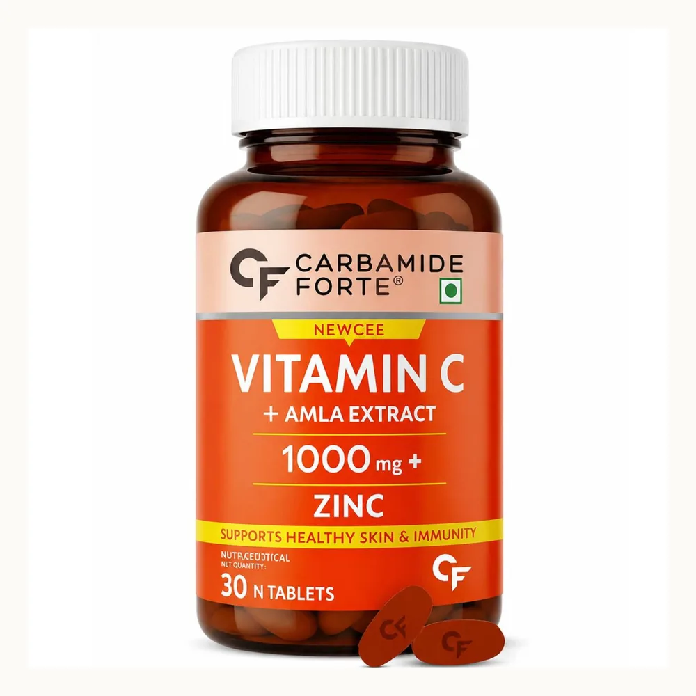 قرص ویتامین C و Zinc کاربامید فورته (Carbamide Forte) 1000 میلی گرم | عطاری صفا