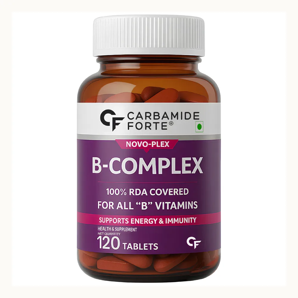 قرص ویتامین ب کمپلکس نووپلکس کاربامید فورته (Carbamide Forte) 120 عددی | عطاری صفا